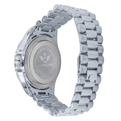 COSMIC STEEL CZ WATCH | 5628652