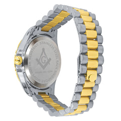 ARIES MASONIC ICED OUT HIP HOP METAL WATCH | 5629942