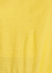 Women's Asymmetrical Hem Button Front Skirt in Yellow