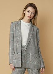 Women's Glen Plaid Blazer in Fall Glen