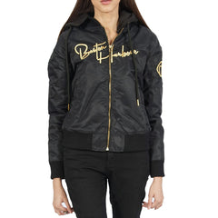 Ibiza Hooded Black Jacket