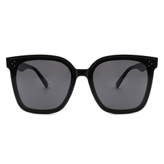 GM5004 - Classic Oversize Square Fashion Flat Lens Retro Sunglasses