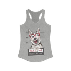 Beware of Dog Racerback Tank Top