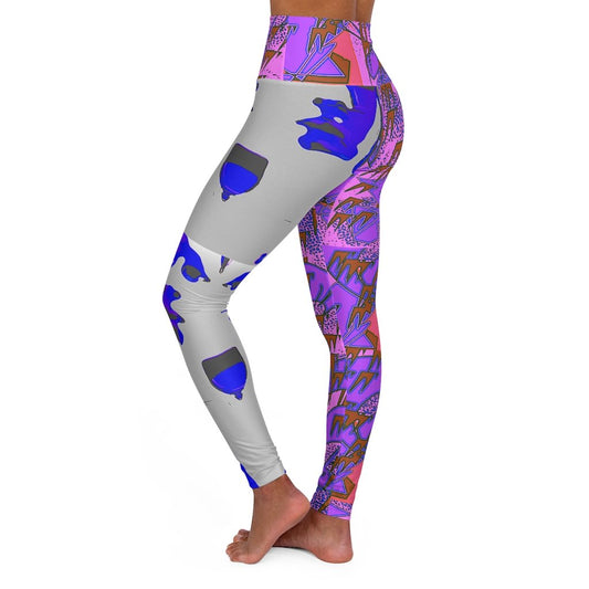 II High Waisted Yoga Leggings original artwork