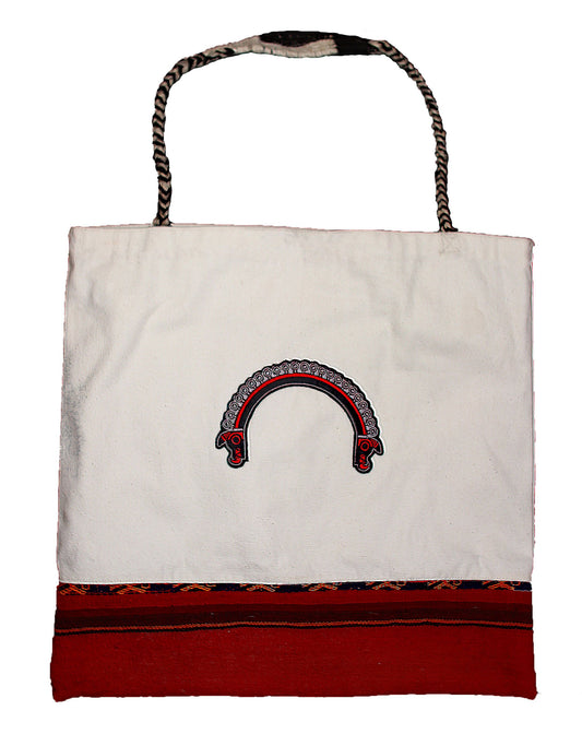 Land R, Peruvian Made, Handwoven Tote Bags, Trenzada