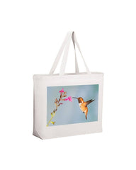 Hummingbirds Tote Bag Grocery Beach bag