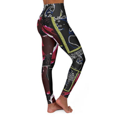 Le Joie High Waisted Yoga Leggings original artwork