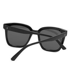 S2087 - Classic Square Retro Vintage Flat Top Fashion Sunglasses