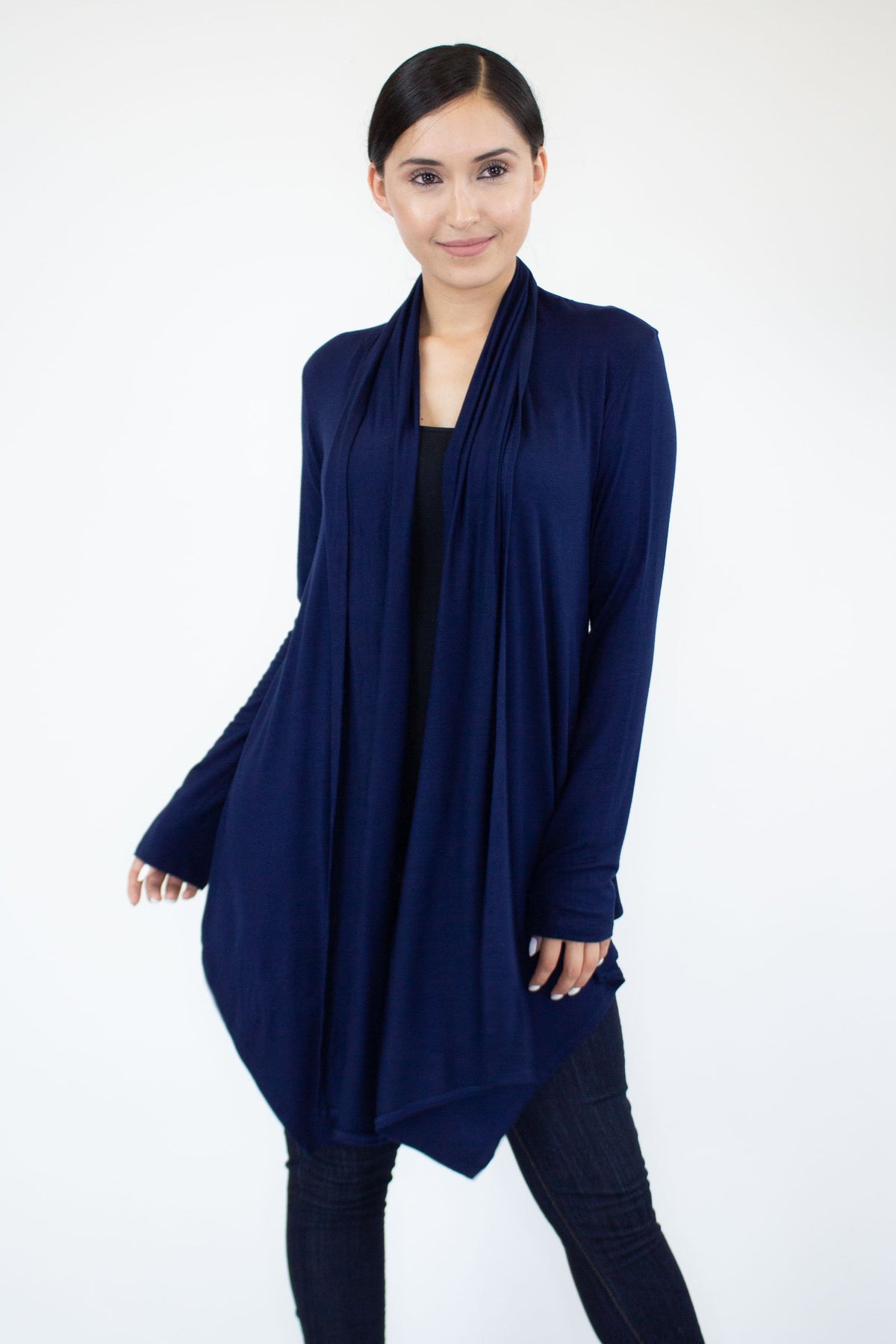 Light Weight Open Front Cardigan