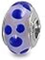 Galaxy Gold GG Genuine Murano Glass Charm Fit Pandora Charm Bracelets,925 Sterling Silver Colored Swirl Rainbow Blue Lady Bug Charm Original Glass Bead for Bracelet and Necklace