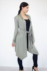 Light Weight Waist Tie Cardigan