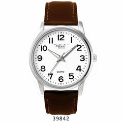 3984 - Vegan Leather Band Watch