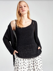 Ribbed Knit Cardigan