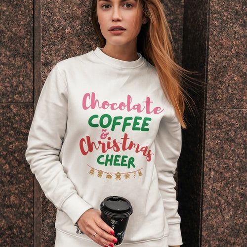 Womens Christmas Cheer Sweatshirt