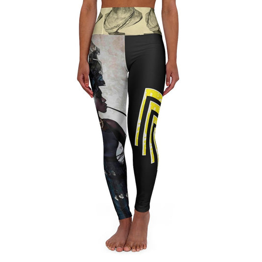 Royal Crest High Waisted Yoga Leggings