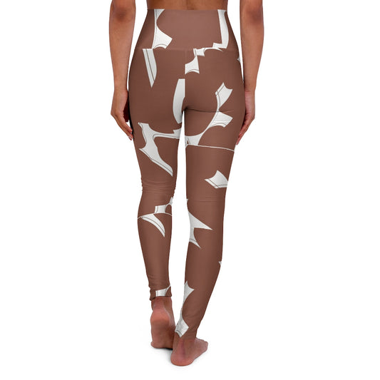 Magnified Animal Print High-Waist Legging