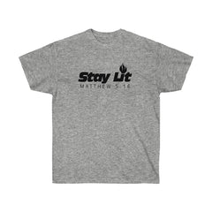 Stay Lit Unisex Tee, Matthew 5:16 Tee, Religious