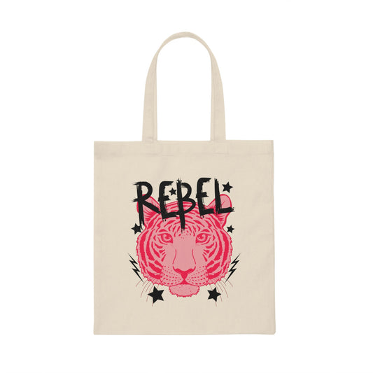 Rebel Canvas Tote Bag