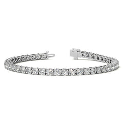 6.5 CTW Lab Grown Diamond Tennis Bracelet in 14kt White/Yellow Gold