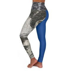 The Ancient Ones  High Waisted Yoga Leggings original artwork