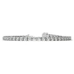 6.5 CTW Lab Grown Diamond Tennis Bracelet in 14kt White/Yellow Gold