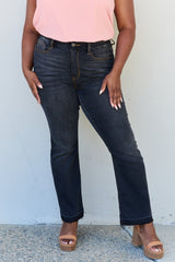 Judy Blue Amber Full Size High Waist Slim Bootcut Jeans