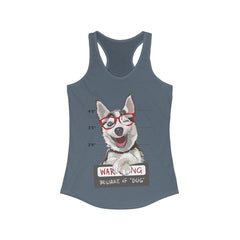 Beware of Dog Racerback Tank Top