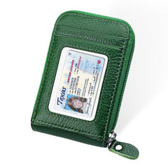 Zip Vault RFID Blocker Card Holder And Wallet