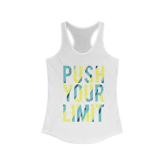 Push Your Limit Racerback Tank Top Tee