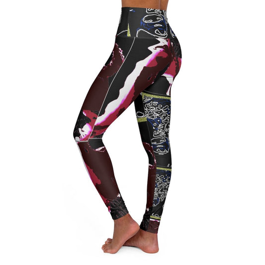 Le Joie High Waisted Yoga Leggings original artwork