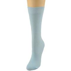 Women's Solid Color Bamboo Crew Socks - 3 Pairs