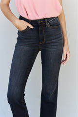 Judy Blue Amber Full Size High Waist Slim Bootcut Jeans