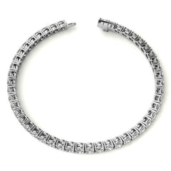 6.5 CTW Lab Grown Diamond Tennis Bracelet in 14kt White/Yellow Gold