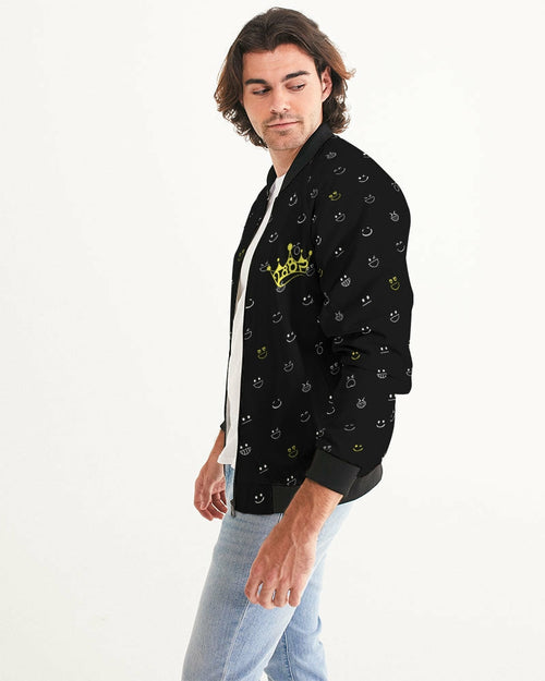 2882Sport™ Fit My Mood Winky Face Men's Bomber Jacket