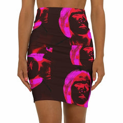 Art Grapha Bodycon Skirt | FIREBODY®