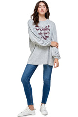 Graphic Print Pullover – Relaxed and Stylish