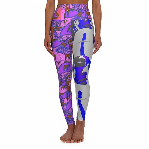 II High Waisted Yoga Leggings original artwork