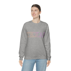 Womens Texas Gradient Crewneck Sweatshirt