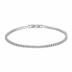 8.00 CTTW Certified Gemstone Tennis Bracelet in 18K Gold Plating - 15