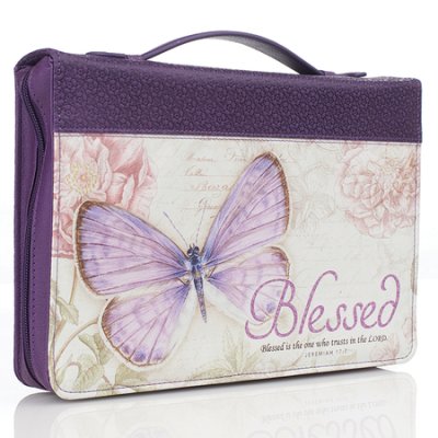 Christian Art Gifts 361675 Bible Cover - Classic-Butterfly Blessings &