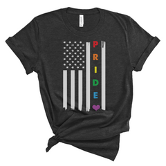 Pride Flag Graphic Tee