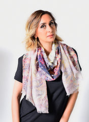 Anoush Cotton Silk Scarf