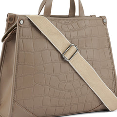 Croco Hand Bag