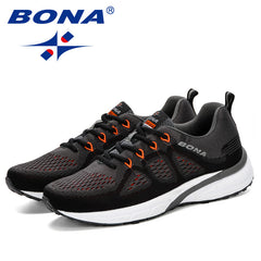 Bona Sneakers Men Shoes Sport Mesh Trainers Lightweight Baskets Femme