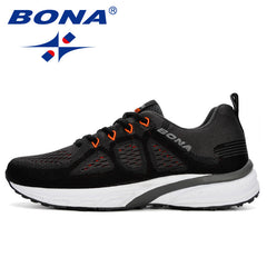 Bona Sneakers Men Shoes Sport Mesh Trainers Lightweight Baskets Femme