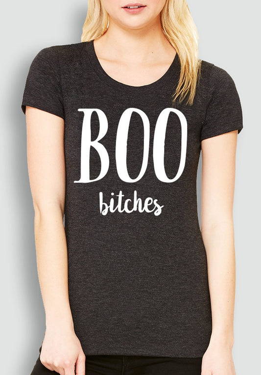 BOO B*tches Halloween Short Sleeve Tee - Pick