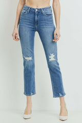 JUST BLACK DENIM STRAIGHT LEG WEEKEND JEAN