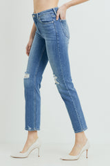 JUST BLACK DENIM STRAIGHT LEG WEEKEND JEAN