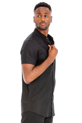 SIGNATURE SHORT SLEEVE BUTTON DOWN SHIRT