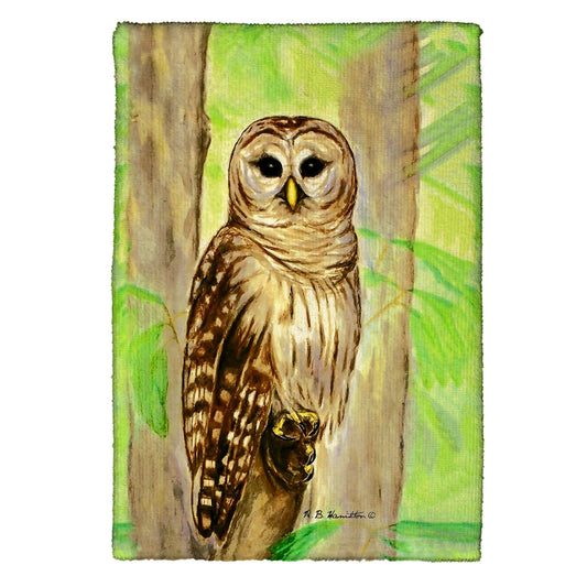 Betsy Drake KT240 Owl Kitchen Towel